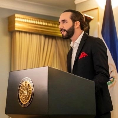 Nayib Bukele, presidente de Estados Unidos. Foto @nayibbukele