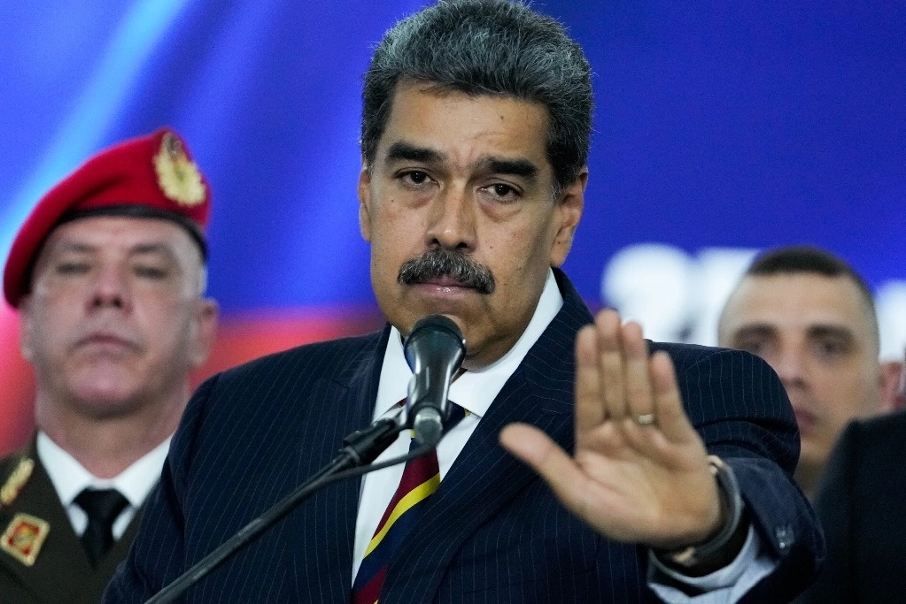 "No hicimos ninguna oferta de amnistía a Maduro ni a otros desde la elección", declaró Vedant Patel, un portavoz del Departamento de
Estado en Washington a la prensa. Foto Ap