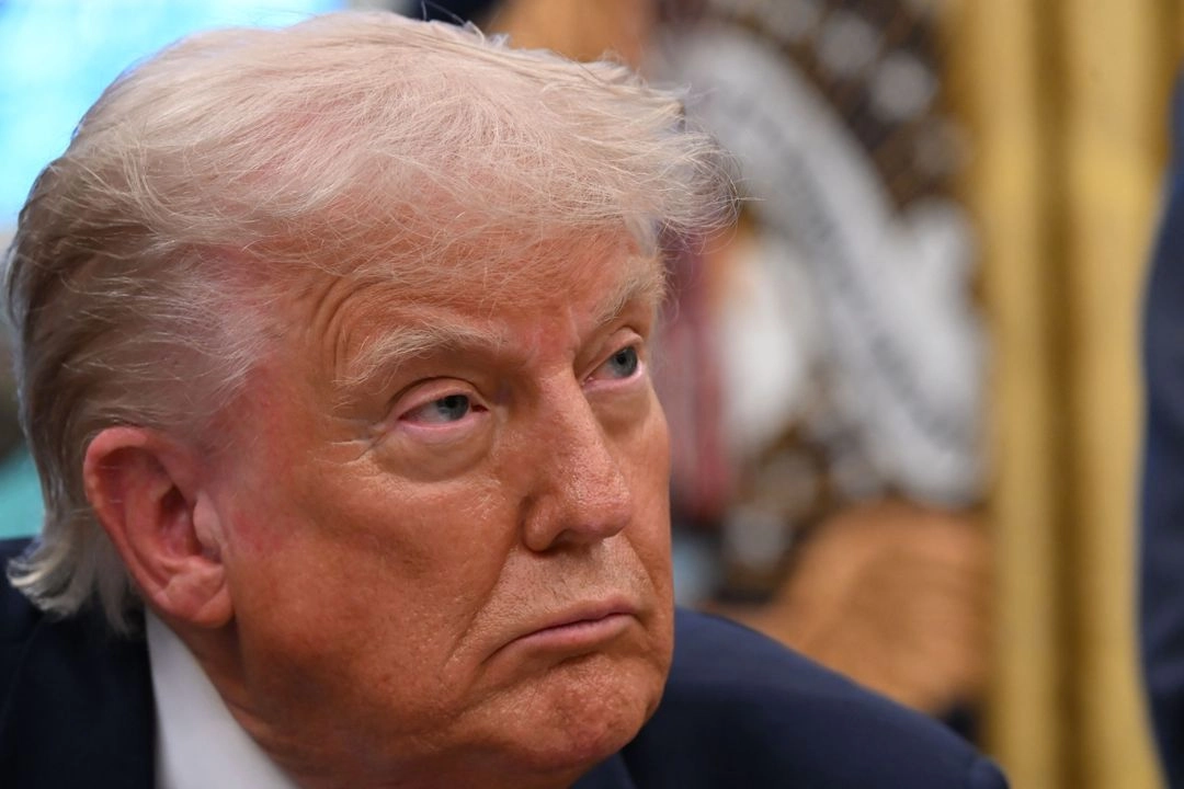 El presidente Donald Trump durante un evento en la Oficina Oval de la Casa Blanca, el 5 de mayo de 2025. Foto 