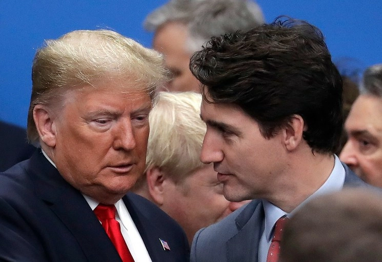 La relación comercial entre EU y Canadá se ha tensado luego de la reimposición de aranceles al aluminio canadiense. Foto Ap
