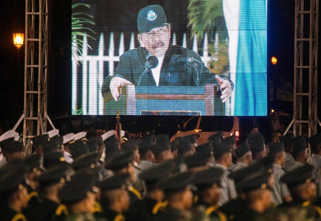 El gobierno de Daniel Ortega ha arrestado a candidatos presidenciales que pretendían postularse a los comicios del siete de noviembre. Foto Afp