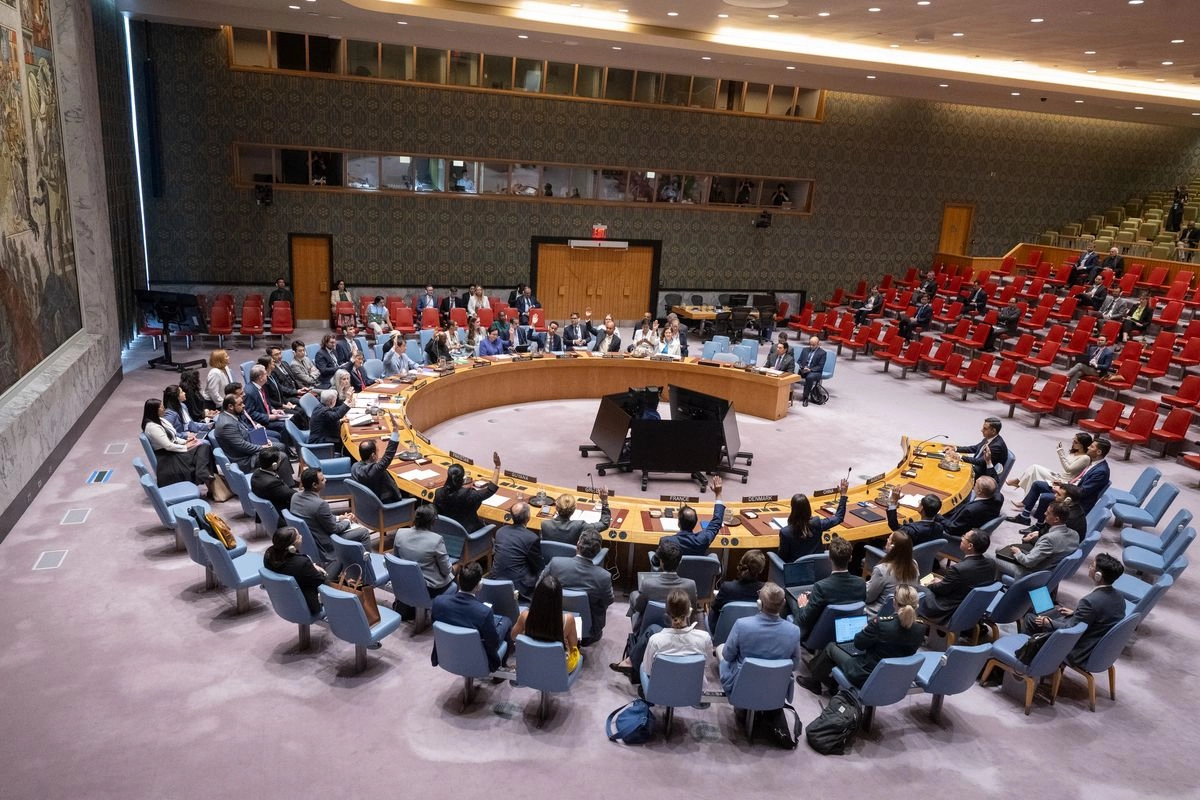 Reunión en la sede de la ONU, en Nueva York.