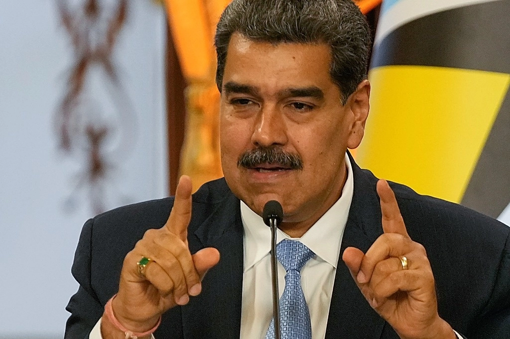 El presidente venezolano, Nicolás Maduro, en Caracas, el 6 de octubre pasado. Foto Ap