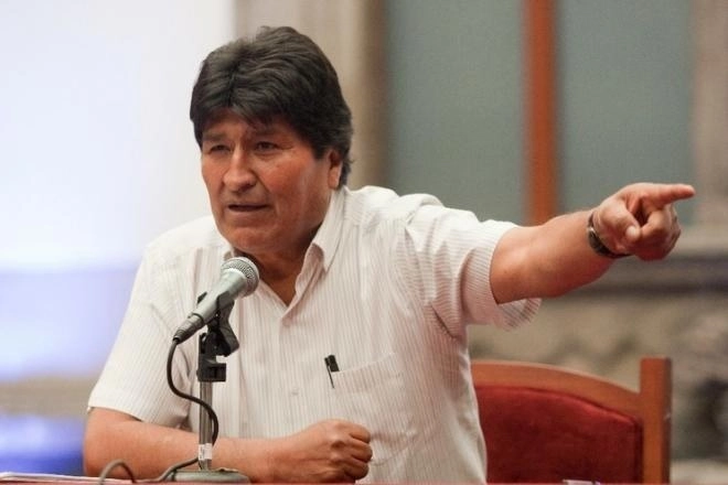 Evo Morales señaló a ministros de Bolivia de emprender una campaña negra en su contra. Foto Cristina Rodríguez/Archivo