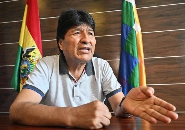 El ex mandatario boliviano, Evo Morales, dijo que por orden del presidente Luis Arce se le inhabilitó para participar en los comicios generales del próximo 17 de agosto. Foto 