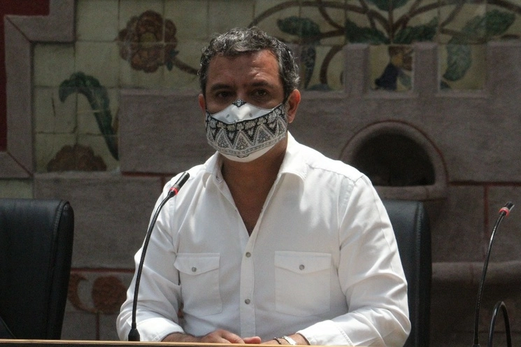 José Antonio Villalobos Adán, ex alcalde Cuernavaca obtuvo un amparo que el permitió deja la cárcel. Foto Rubicela Morelos