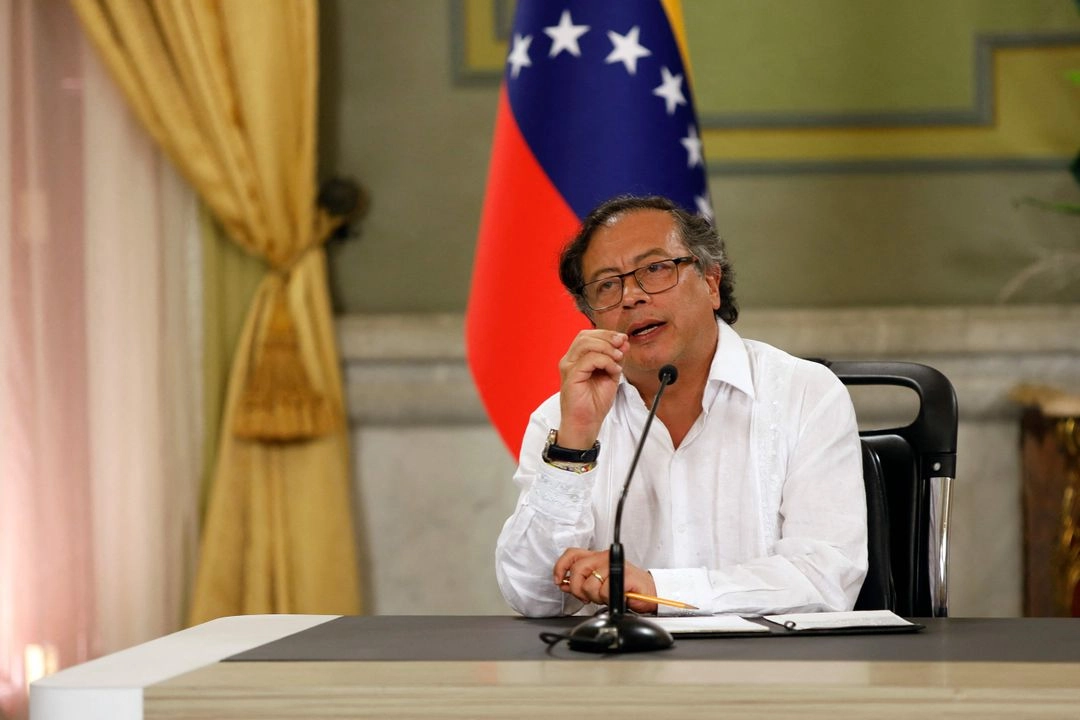  El presidente de Colombia, Gustavo Petro, en imagen de archivo, expuso ayer que estudia acciones legales en contra del ex ministro Álvaro Leyva.