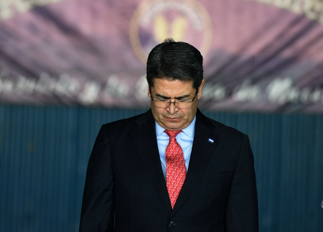 El presidente de Honduras, Juan Orlando Hernández. Foto Afp / Archivo 

