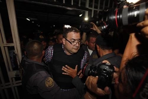 Javier Duarte ante la justicia guatemalteca, en abril de 2017. Foto Víctor Camacho / Archivo 