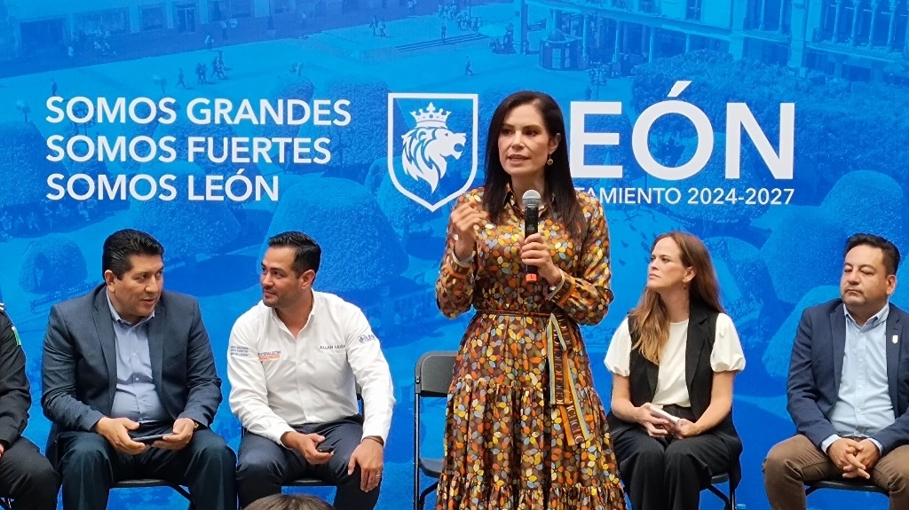 Alejandra Gutiérrez Campos, presidenta municipal de León, Guanajuato. Foto Carlos García