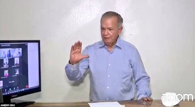 El ex mandatario de Tabasco buscará gobernar el municipio de Centro. Foto Twitter @GranierMeloOfi