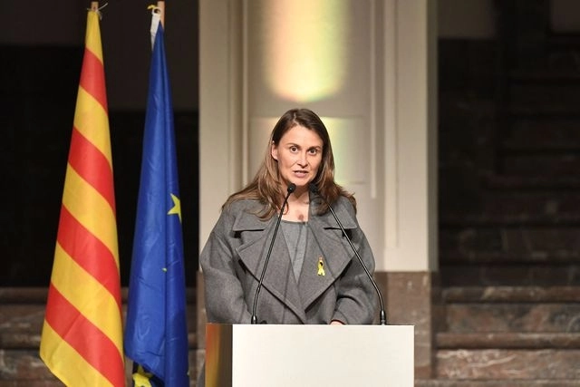 Meritxell Serret, ex consejera del gobierno catalán será interrogada en audiencia el próximo 8 de abril. Foto Afp