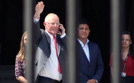 Pedro Pablo Kuczynski, ex presidente de Perú, renunció a su cargo en marzo de 2018 tras acusaciones de corrupción. Foto  Ap/Archivo