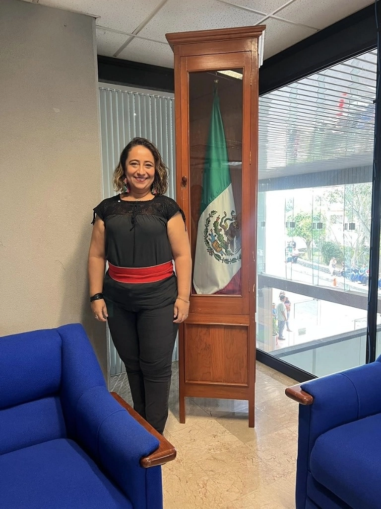 Xóchitl Arbesú Lago, ex secretaria de Turismo de Veracruz y ahora nueva integrante de MC. Foto tomado de Facebook @XochitlArbesuLago