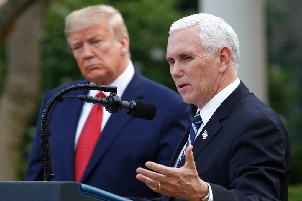 Pence sirvió lealmente a Trump pero rompió públicamente con el expresidente por su papel en los disturbios del 6 de enero de 2021 en el Capitolio. Foto Ap