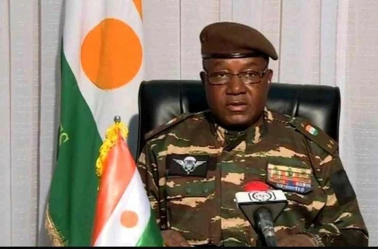 El general Abdourahmane Tchiani, principal responsable del nuevo régimen nigerino. Foto Europa Press / Archivo