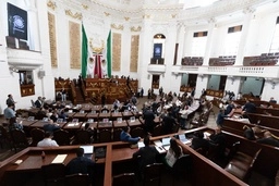 Imagen de archivo del Palacio Legislativo capitalino. Foto Pablo Ramos