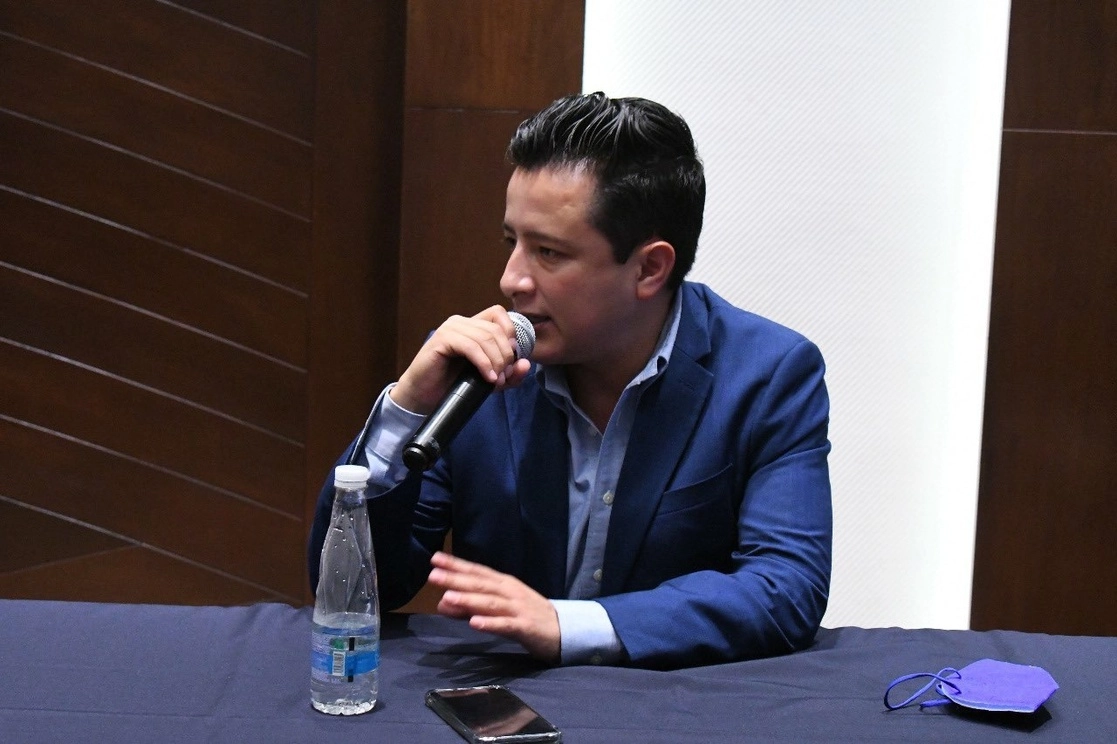 El diputado federal electo del PAN, Jorge Romero Vázquez, está acusado de dos delitos por agresión sexual. Foto  @jorgeromeroGTO
