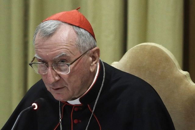 El cardenal Pietro Parolin pidió al obispo de Matamoros, Eugenia Andrés Lira, transmitir el sentido pésame del papa Francisco “a los familiares que lloran la pérdida de sus seres queridos” en Tamaulipas. Foto Ap