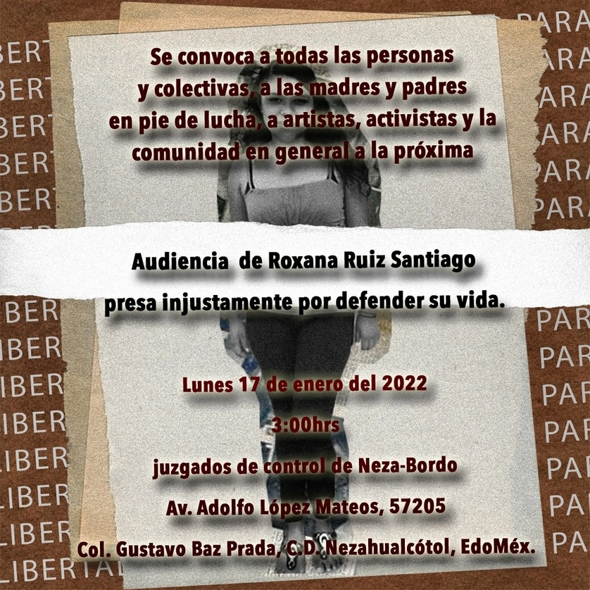 Esta es la convocatoria que hizo la colectiva Nos Queremos Vivas Neza en Twitter. Foto @VivasNeza