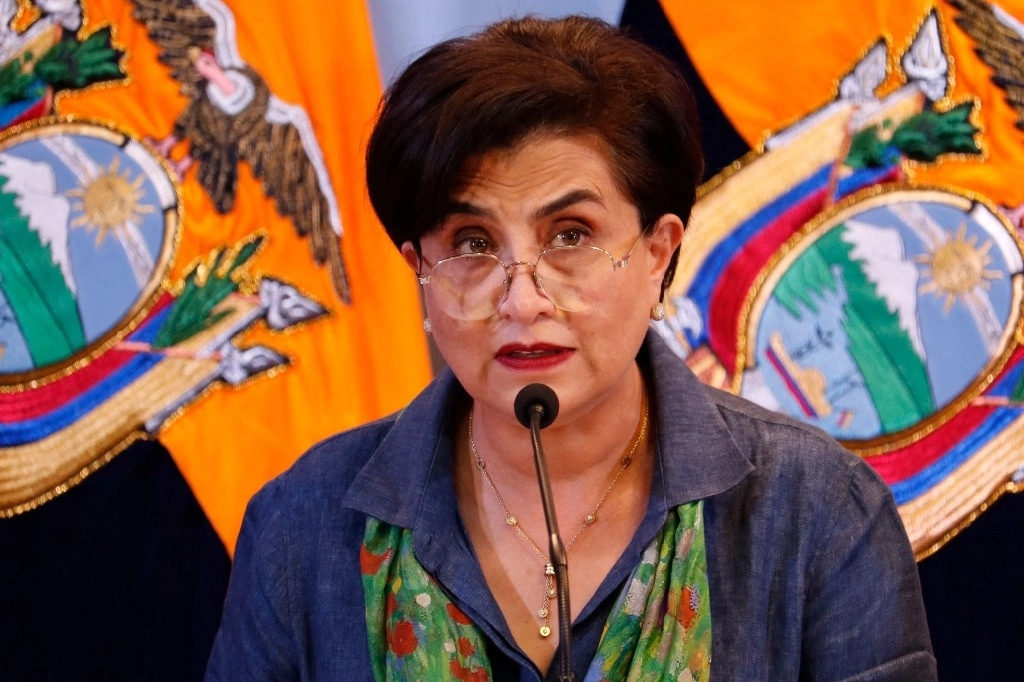 Ecuador está dispuesto a restablecer relaciones con México siempre que se respete la soberanía del país, afirmó este lunes la canciller Gabriela Sommerfeld. Foto Afp