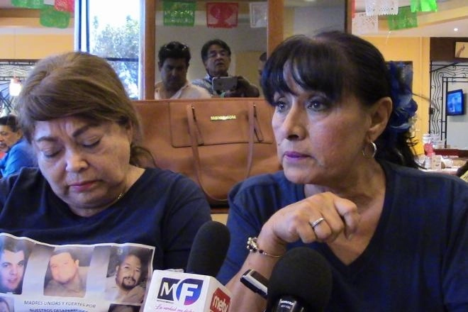 Madres de desaparecidos en imagen de archivo. Foto Luis Arellano Sarmiento/ La Jornada Baja California