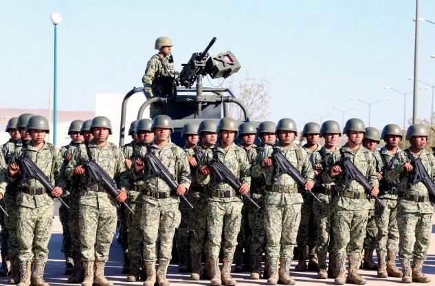 Elementos del Ejército Mexicano en imagen de archivo. Foto 'La Jornada'
