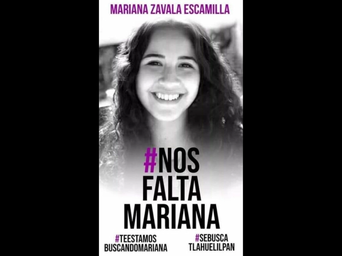 Diversos grupos exigieron justicia para Mariana, joven pasante de medicina encontrada sin vida en la comunidad chiapaneca de Nueva Palestina. Imagen tomada del Twitter de @amicushgo / Archivo