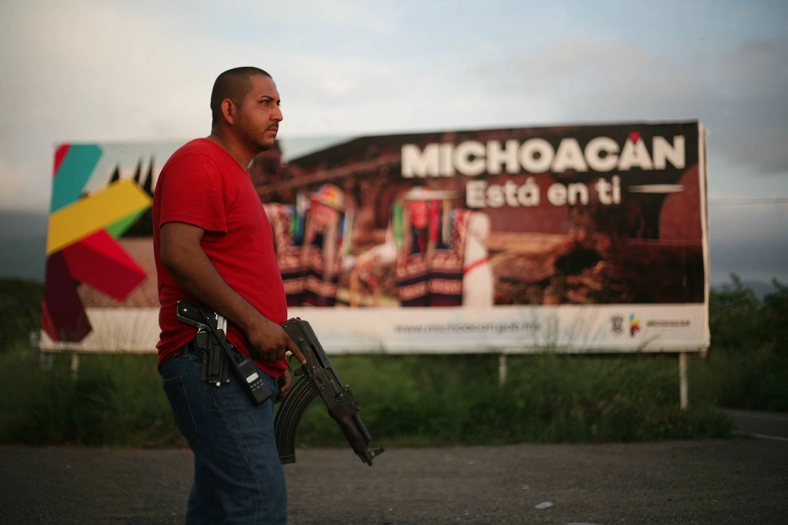 Policía comunitario de Aquila, en imagen de archivo. Foto Cuartoscuro