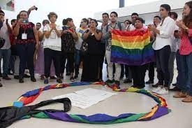 Activistas en Yucatán. Foto La Jornada/ archivo