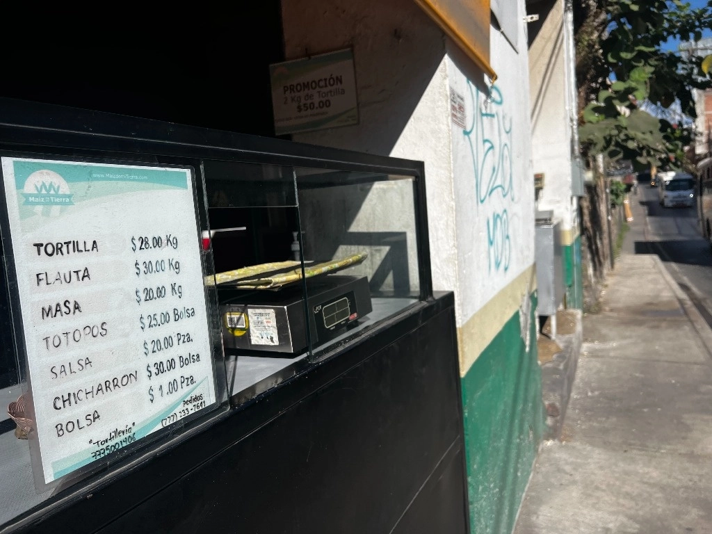 En Morelos el precio del kilogramo de tortilla oscila entre los 26 y los 30 pesos. Foto Rubicela Morelos