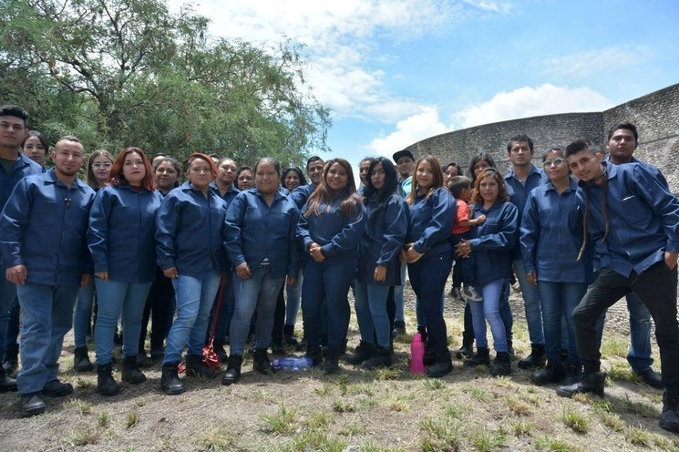 Beneficiarios del programa Jóvenes Construyendo el Futuro. Foto Cuartoscuro/Archivo

