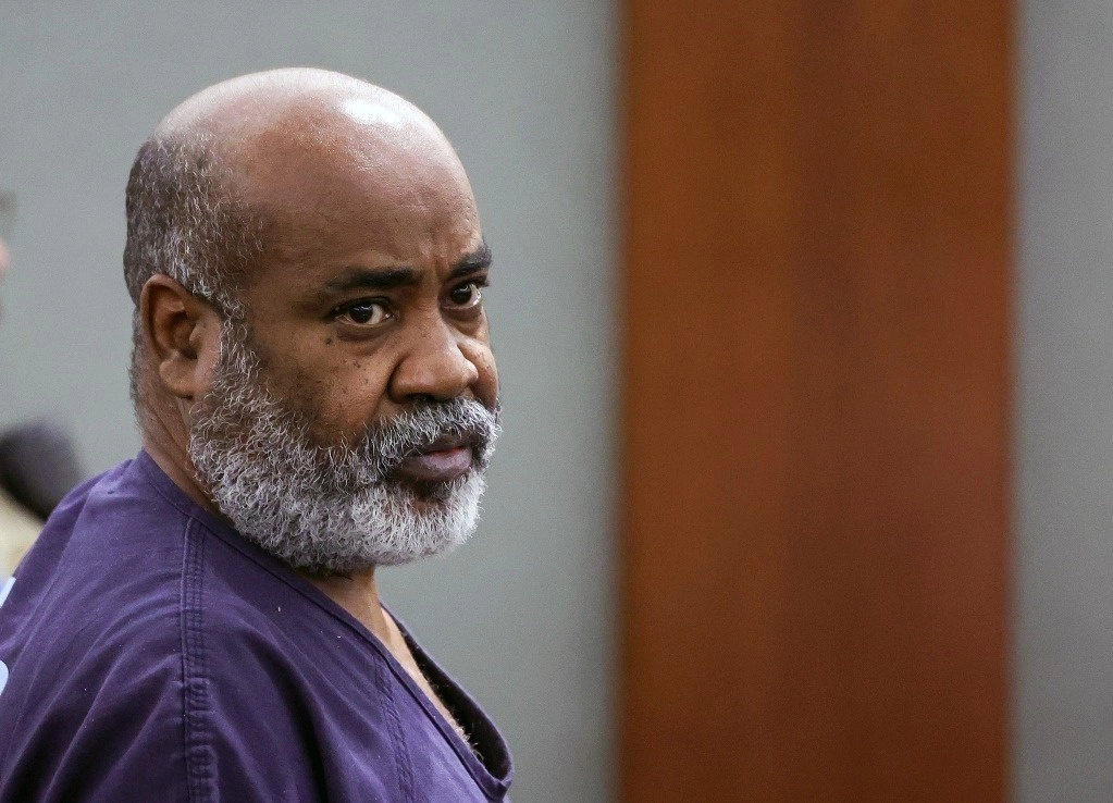 Duane Keith “Keffe D” Davis durante la audiencia. Foto Ap