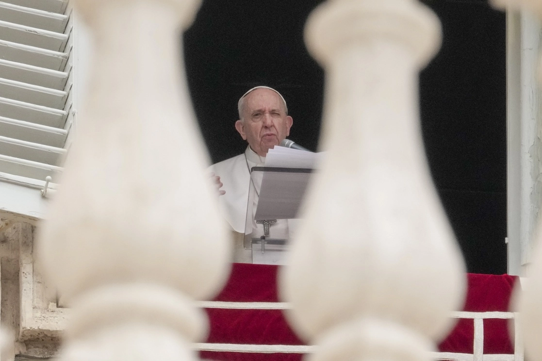 El papa Francisco durante una misa, el 20 de junio de 2021. Foto Ap