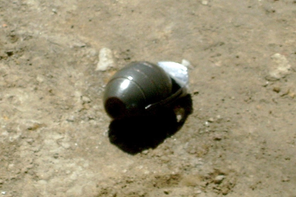 La víctima encontró la granada en el campo mientras pastoreaba a su ganado, en el municipio de Tumbiscatío, Michoacán. Foto Cuartoscuro / Archivo
