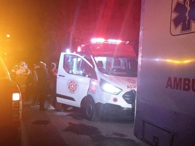 Al parecer los cuatro heridos fueron traslados al Hospital del Isemym de la localidad. Foto cortesía