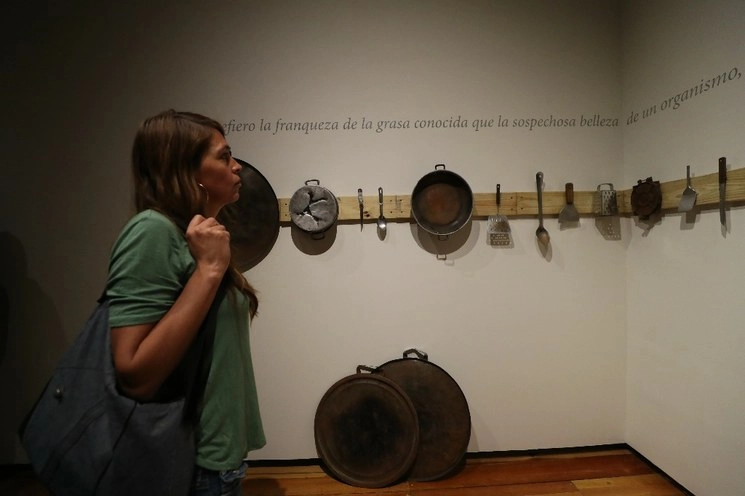 La Expo 50 mujeres, 50 obras, 50 años, estará abierta en el Museo de la CDMX hasta el 3 de mayo. Foto Yazmín Ortega 