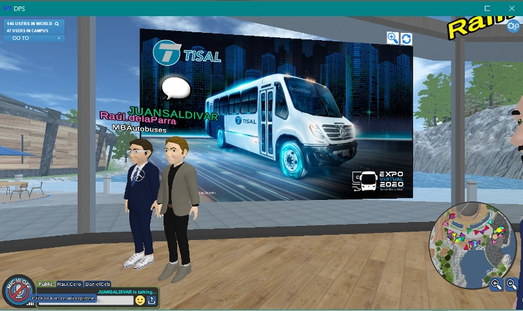 En el último día de la Expo Virtual 2020 se realizaron dos entregas simbólicas. Foto cortesía Mercedes-Benz Autobuses.