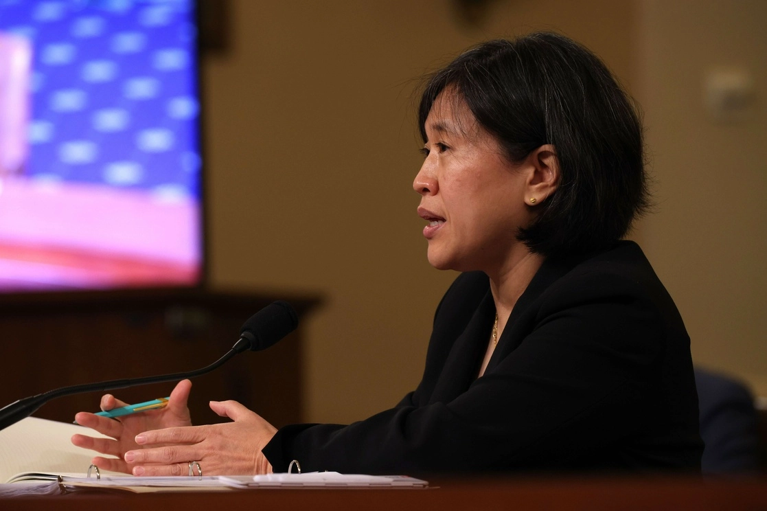 Katherine Tai, representante comercial de la Casa Blanca. Foto Ap