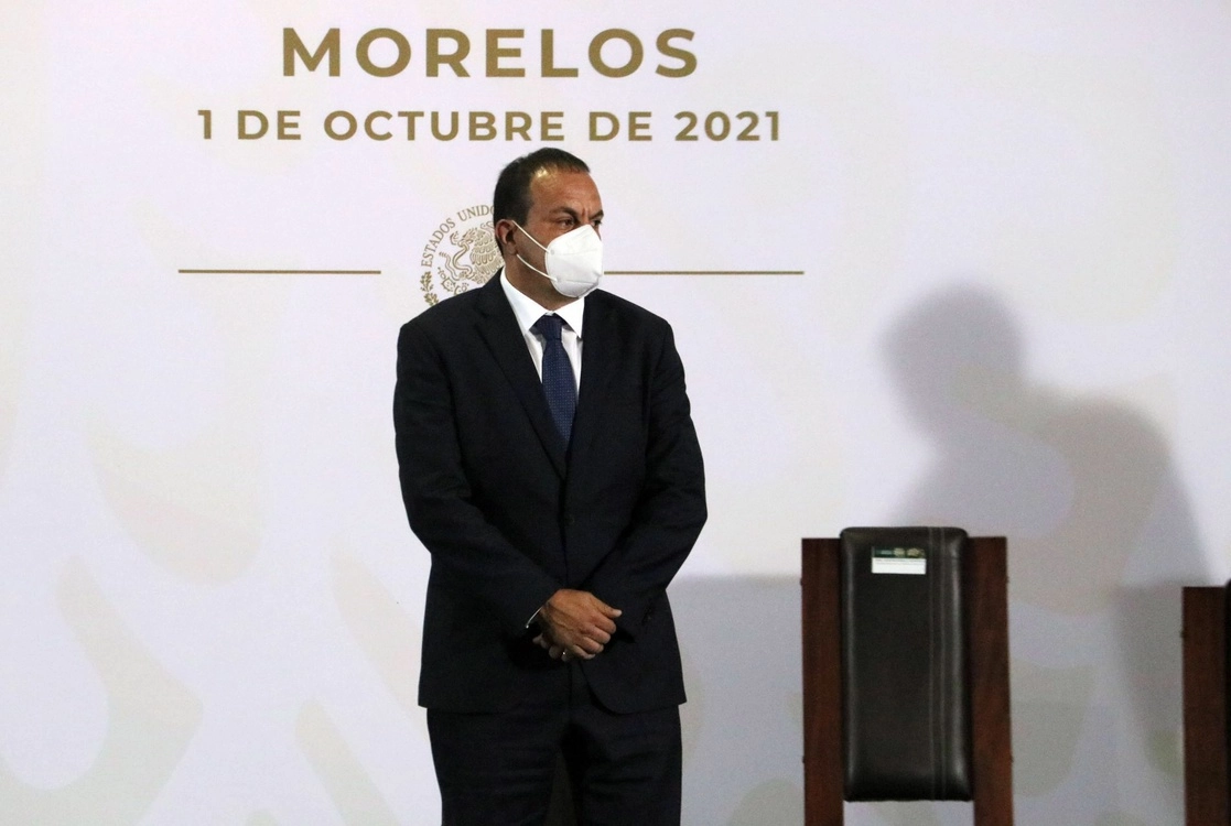 El gobernador de Morelos, Cuauhtémoc Blanco, en octubre del año pasado. Foto Cuartoscuro 