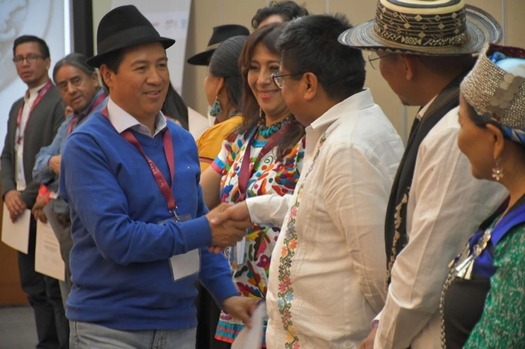 Raúl Ilaquiche fue partícipe en las negociaciones de la Declaración Americana sobre los Derechos de los Pueblos Indígenas. Foto INPI