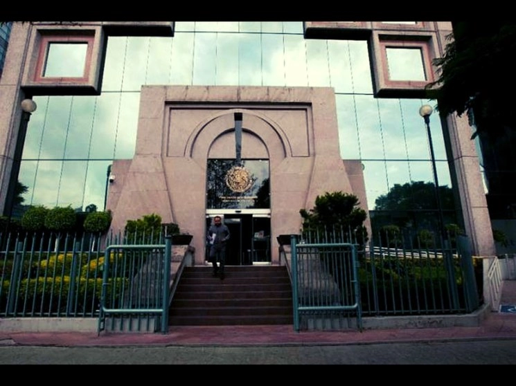 El Pleno del Consejo de la Judicatura Federal (CJF) extendió al 31 de julio de 2020 el esquema de trabajo de sana distancia implementado en los órganos jurisdiccionales. En la imagen, la sede de la CJF en la Ciudad de México. Foto Cristina Rodríguez / Archivo
