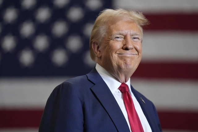 La presidenta de México, Claudia Sheinbaum felicitó a Donald Trump por su triunfo en las elecciones presidenciales del 5 de noviembre de 2024.  Foto Ap