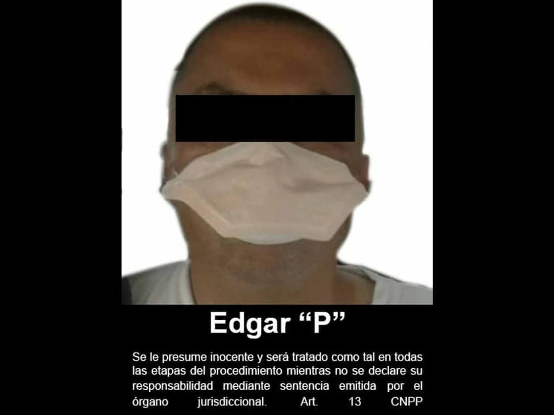 Édgar Pineda Celis fue detenido el 18 de abril del año pasado en Bacalar, QRoo. Foto cortesía FGR /Archivo