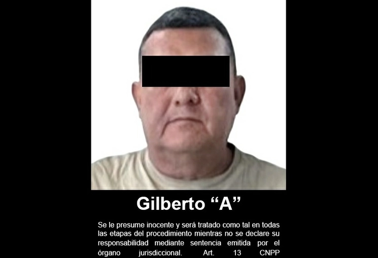 En 2022, la FGR detuvo en Chihuahua a Gilberto Alarcón Holguín. Foto Tomada del Twitter @FGRMexico