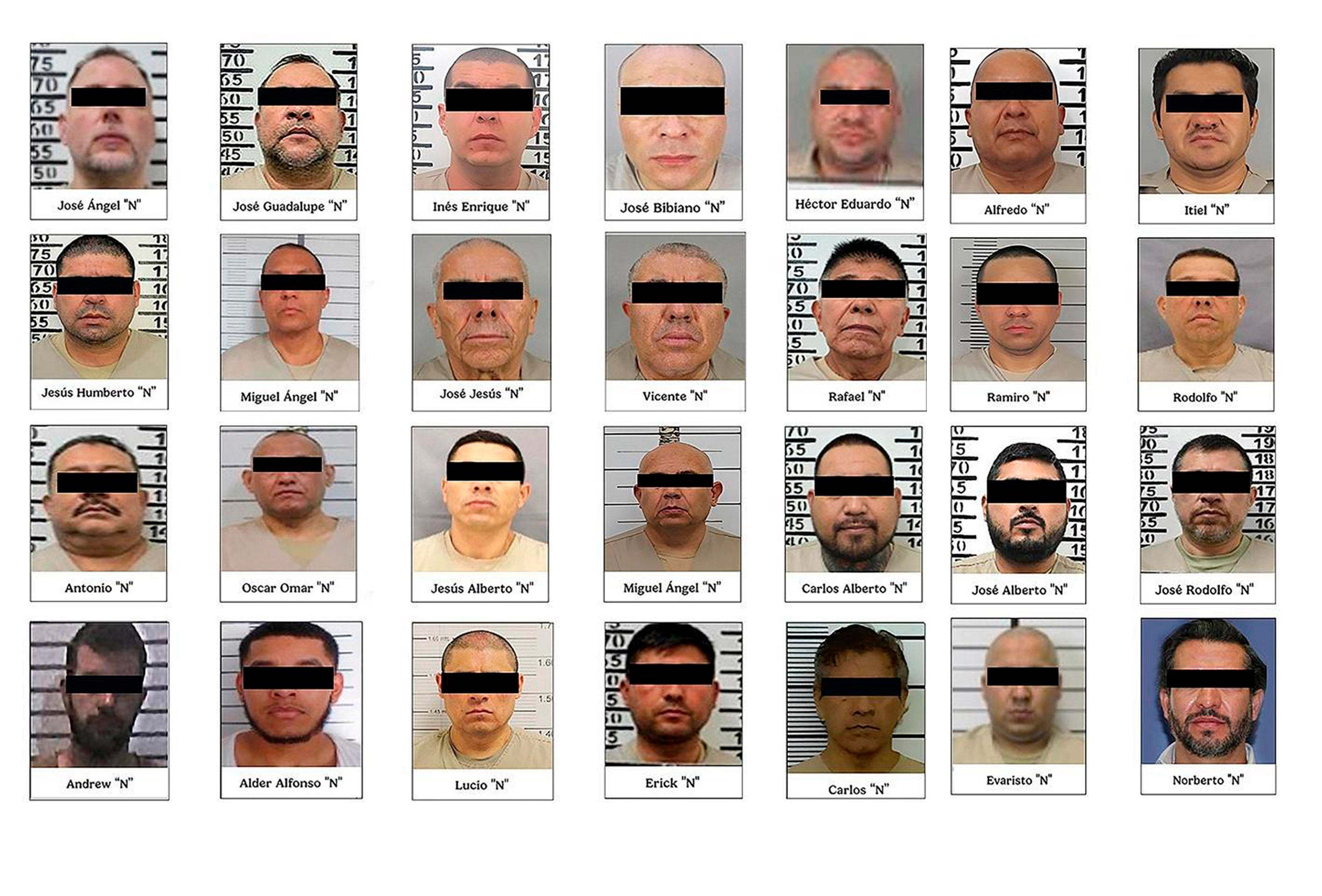 Las personas extraditadas se encontraban privadas de su libertad y eran requeridas por sus vínculos con organizaciones criminales por tráfico de drogas. 