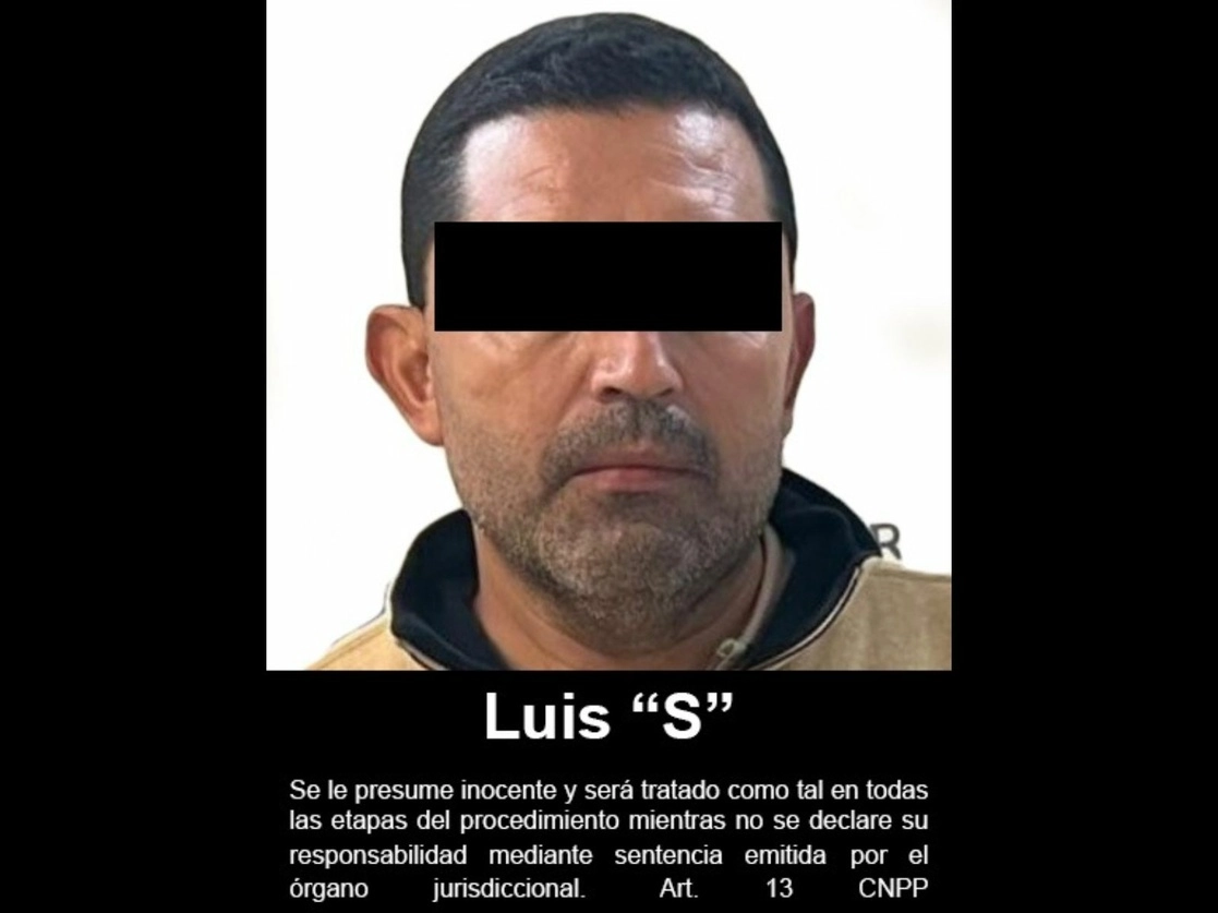 El extraditado Luis Enrique Soto Ferro. Foto tomada del Twitter de @FGRMexico
