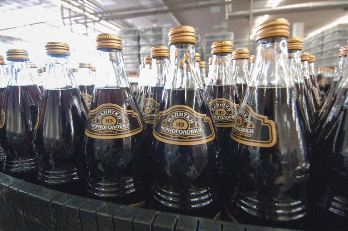 Bebida rusa sabor cola. Foto Afp