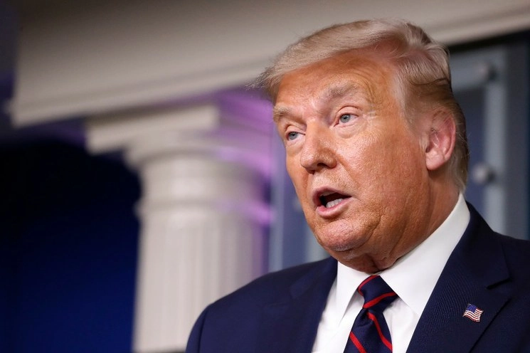 El video de Trump se difundió en la cadena de noticias 'Fox News'. Foto Ap