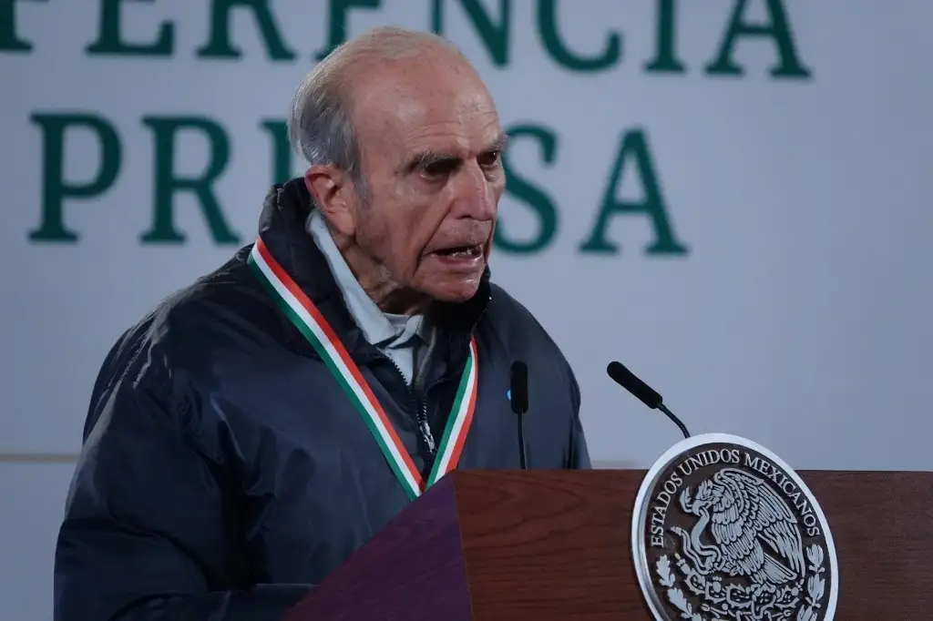 El ingeniero Francisco José Garaicochea y Petrirena recibió el Premio Nacional de Ingeniería 2020. Foto Cuartoscuro

